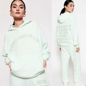 Boys Lie 1-800 reunion thermal hoodie and pants set